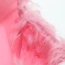 CHANEL Pouch Fur Pink Silver CC Auth ARZ032SAM-20
