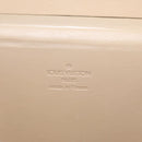 LOUIS VUITTON Monogram Vernis Bleecker Cosmetic Pouch Beige M91002 Auth ARZ033-21