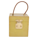 LOUIS VUITTON Monogram Vernis Bleecker Cosmetic Pouch Beige M91002 Auth ARZ033-13