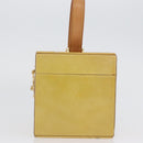 LOUIS VUITTON Monogram Vernis Bleecker Cosmetic Pouch Beige M91002 Auth ARZ033-4