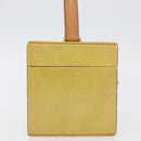 LOUIS VUITTON Monogram Vernis Bleecker Cosmetic Pouch Beige M91002 Auth ARZ033-5