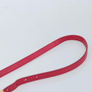 PRADA Ribbon Shoulder Bag Nylon Pink Gold Auth ARZ034A-8