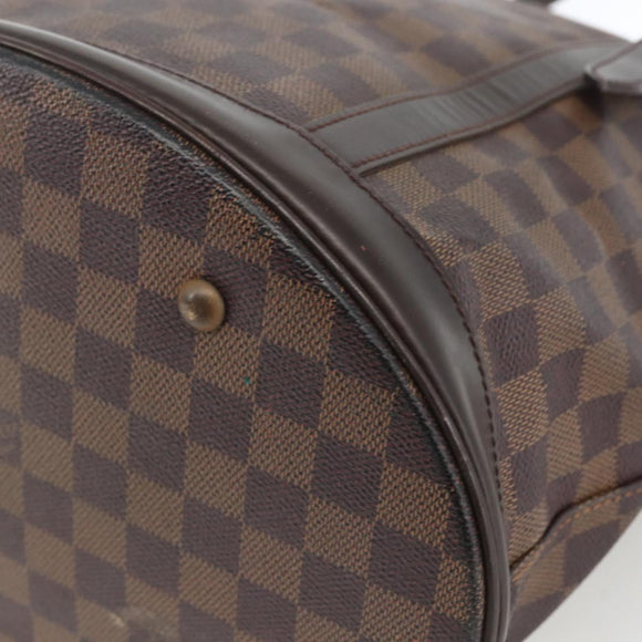 LOUIS VUITTON Damier Ebene Bucket GM Shoulder Bag N42236 LV Auth ARZ043