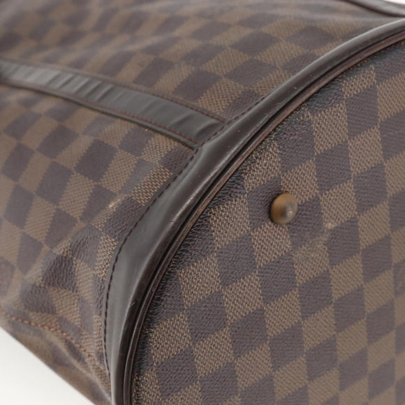 LOUIS VUITTON Damier Ebene Bucket GM Shoulder Bag N42236 LV Auth ARZ043