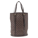 LOUIS VUITTON Damier Ebene Bucket GM Shoulder Bag N42236 LV Auth ARZ043-13