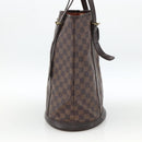 LOUIS VUITTON Damier Ebene Bucket GM Shoulder Bag N42236 LV Auth ARZ043-4