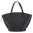 LOUIS VUITTON Epi Saint Jacques Shopping Bag Black M52262 LV Auth ARZ048-2