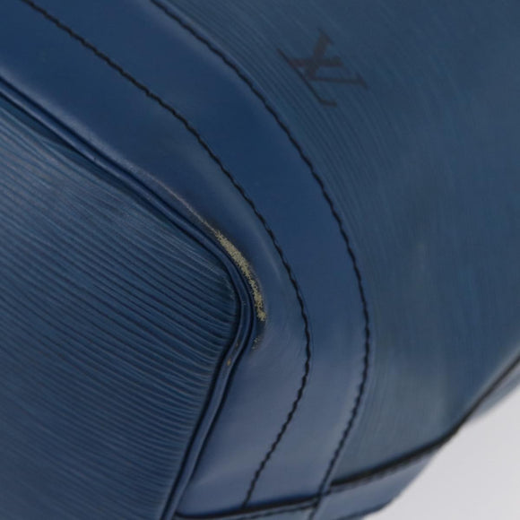 LOUIS VUITTON Epi Noe Shoulder Bag Toledo Blue M44005 LV Auth ARZ049