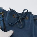 LOUIS VUITTON Epi Noe Shoulder Bag Toledo Blue M44005 LV Auth ARZ049-15
