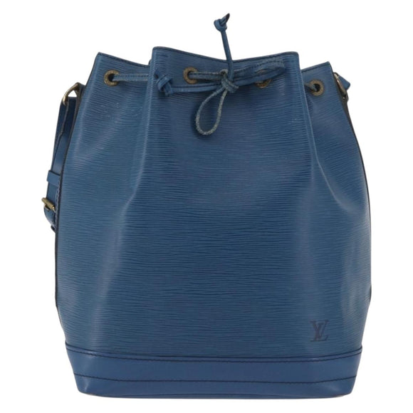 LOUIS VUITTON Epi Noe Shoulder Bag Toledo Blue M44005 LV Auth ARZ049