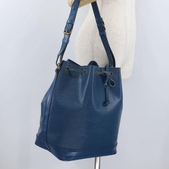 LOUIS VUITTON Epi Noe Shoulder Bag Toledo Blue M44005 LV Auth ARZ049