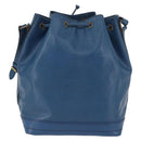 LOUIS VUITTON Epi Noe Shoulder Bag Toledo Blue M44005 LV Auth ARZ049-3