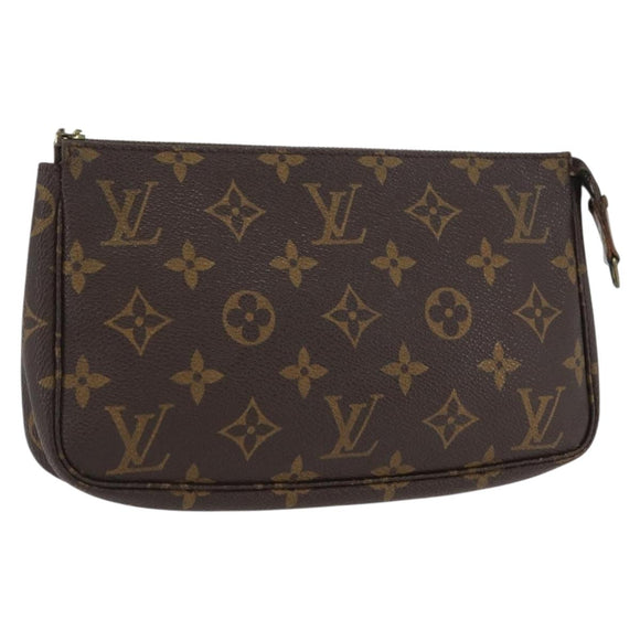 LOUIS VUITTON Monogram Pochette Accessoires Pouch M51980 LV Auth ARZ051