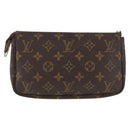 LOUIS VUITTON Monogram Pochette Accessoires Pouch M51980 LV Auth ARZ051-2