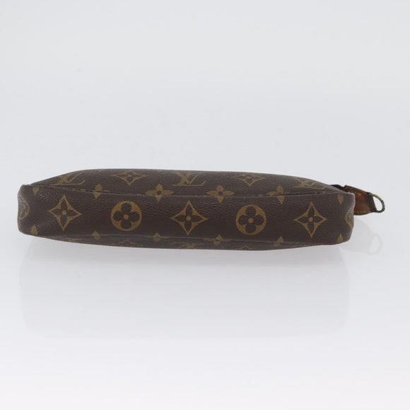 LOUIS VUITTON Monogram Pochette Accessoires Pouch M51980 LV Auth ARZ051