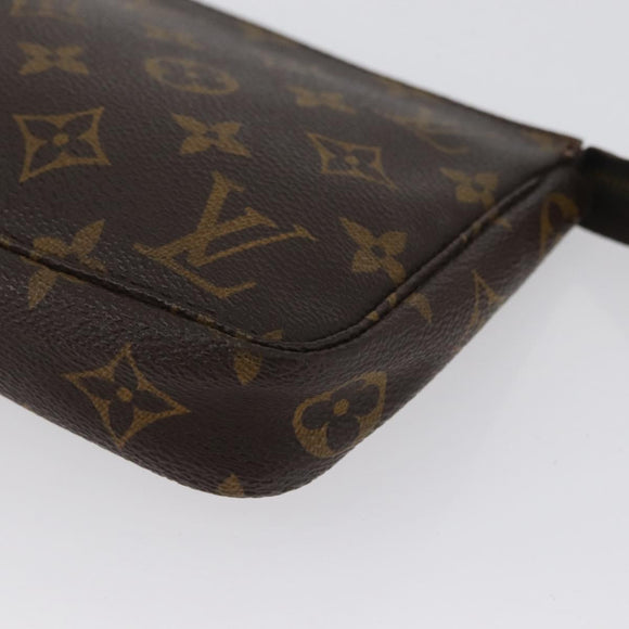 LOUIS VUITTON Monogram Pochette Accessoires Pouch M51980 LV Auth ARZ051