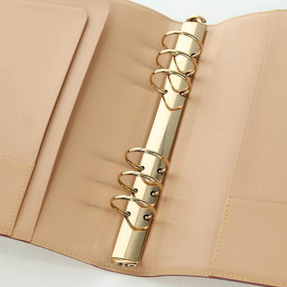 LOUIS VUITTON Multicolor Agenda GM Day Planner Cover Black R20893 Auth ARZ053SAV