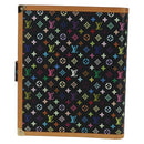 LOUIS VUITTON Multicolor Agenda GM Day Planner Cover Black R20893 Auth ARZ053SAV-2