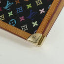 LOUIS VUITTON Multicolor Agenda GM Day Planner Cover Black R20893 Auth ARZ053SAV-14