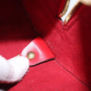 LOUIS VUITTON Epi Soufflot Hand Bag Red M52227 LV Auth ARZ055V-11