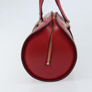 LOUIS VUITTON Epi Soufflot Hand Bag Red M52227 LV Auth ARZ055V-4