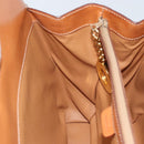 CELINE Macadam Canvas Tote Bag PVC Beige Gold Auth ARZ058V-20