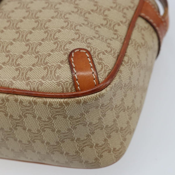 CELINE Macadam Canvas Shoulder Bag PVC Auth ARZ061A