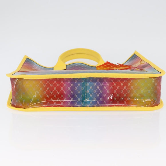 GUCCI Micro GG Canvas Hand Bag Vinyl Multicolor 550763 Auth ARZ065