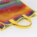 GUCCI Micro GG Canvas Hand Bag Vinyl Multicolor 550763 Auth ARZ065-8
