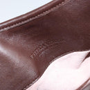BOTTEGA VENETA Ketting Handtas Leer Canvas 2-weg Outlet Roze Goud Auth ARZ067V-17
