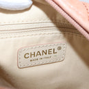 CHANEL Matelasse Shoulder Bag Lamb Skin Orange Gold CC Auth ARZ069V-18