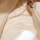 CHANEL Matelasse Shoulder Bag Lamb Skin Orange Gold CC Auth ARZ069V-19