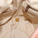 CHANEL Matelasse Shoulder Bag Lamb Skin Orange Gold CC Auth ARZ069V-20