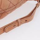 CHANEL Matelasse Shoulder Bag Lamb Skin Orange Gold CC Auth ARZ069V-7