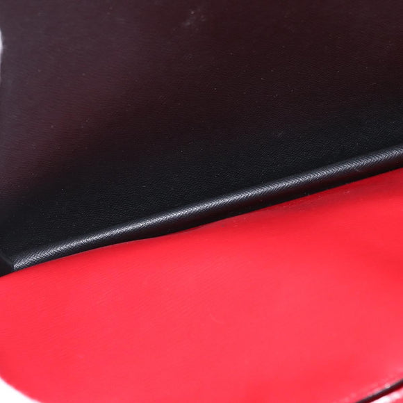 LOUIS VUITTON Epi Bicolor Varenne Hand Bag Black Red M52387 LV Auth ARZ070