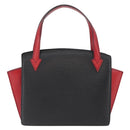 LOUIS VUITTON Epi Bicolor Varenne Hand Bag Black Red M52387 LV Auth ARZ070-2