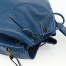 LOUIS VUITTON Epi Noe Shoulder Bag Toledo Blue M44005 LV Auth ARZ071-6