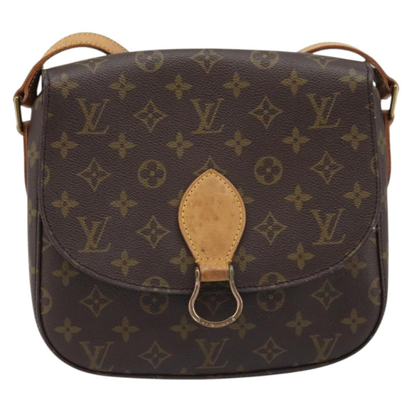 LOUIS VUITTON Monogram Saint Cloud GM Shoulder Bag M51242 LV Auth ARZ073