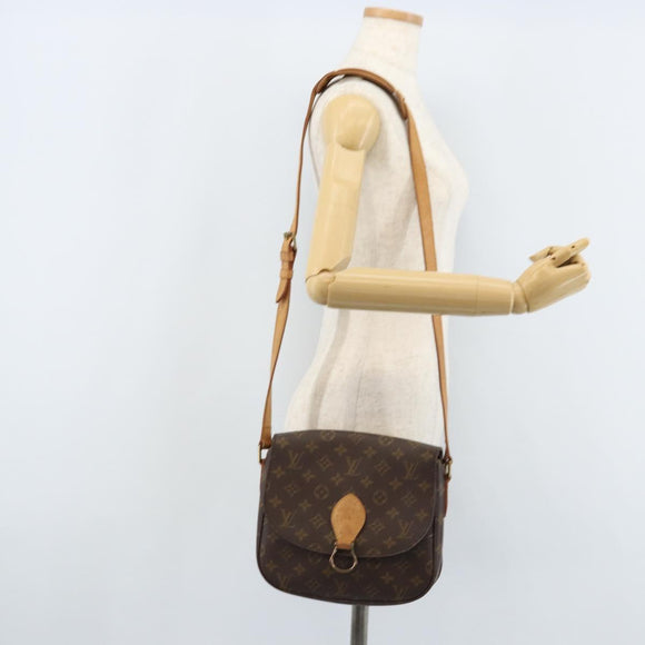 LOUIS VUITTON Monogram Saint Cloud GM Shoulder Bag M51242 LV Auth ARZ073