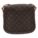 LOUIS VUITTON Monogram Saint Cloud GM Shoulder Bag M51242 LV Auth ARZ073-2