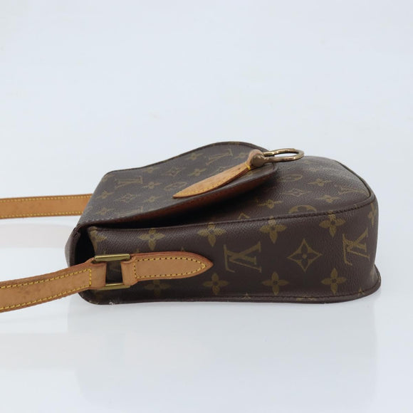 LOUIS VUITTON Monogram Saint Cloud GM Shoulder Bag M51242 LV Auth ARZ073