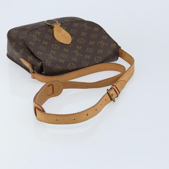 LOUIS VUITTON Monogram Saint Cloud GM Shoulder Bag M51242 LV Auth ARZ073