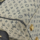 LOUIS VUITTON Monogram Mini Josephine GM Hand Bag Blue M92211 LV Auth ARZ076-14