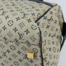 LOUIS VUITTON Monogram Mini Josephine GM Hand Bag Blue M92211 LV Auth ARZ076-15