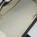LOUIS VUITTON Monogram Mini Josephine GM Hand Bag Blue M92211 LV Auth ARZ076-10
