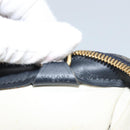 LOUIS VUITTON Monogram Mini Josephine GM Hand Bag Blue M92211 LV Auth ARZ076-12