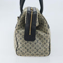 LOUIS VUITTON Monogram Mini Josephine GM Hand Bag Blue M92211 LV Auth ARZ076-3