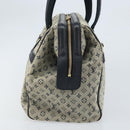 LOUIS VUITTON Monogram Mini Josephine GM Hand Bag Blue M92211 LV Auth ARZ076-4