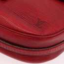 LOUIS VUITTON Epi Jeune Fille MM Shoulder Bag Red M52157 LV Auth ARZ077-16