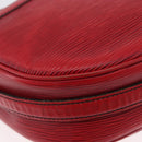 LOUIS VUITTON Epi Jeune Fille MM Shoulder Bag Red M52157 LV Auth ARZ077-17